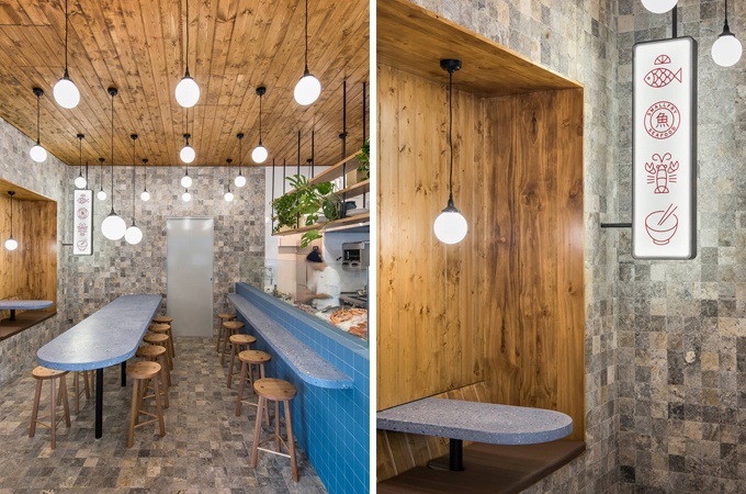 SmallFry restaurant designed Sans-Arch Studio