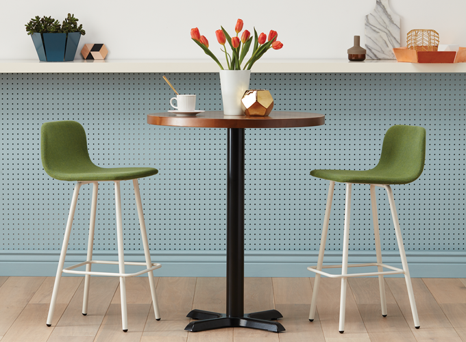 simple and modern restaurant stool