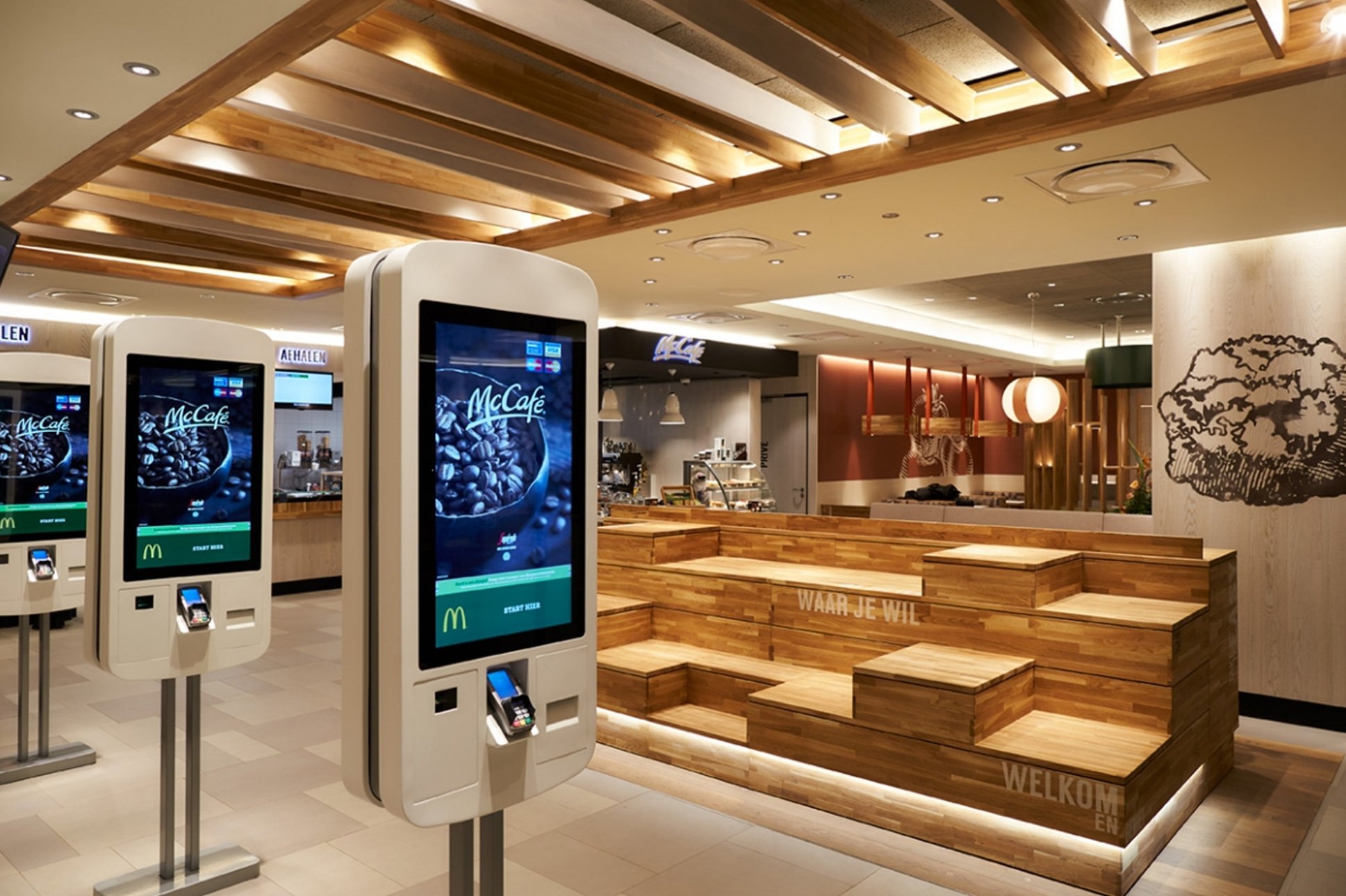 Fast Food Interior Design Through The Years Mcdonald S